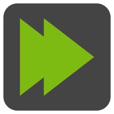 Vektör simgesi doğru düz kare taşı