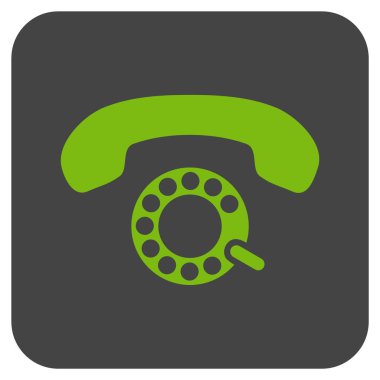 Darbe düz çevirme vektör simgesi kare