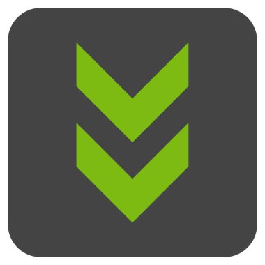 Düz kare vektör simgesi kaydır