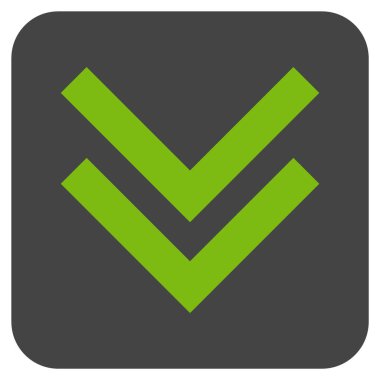 Düz kare vektör simgesi kaydır