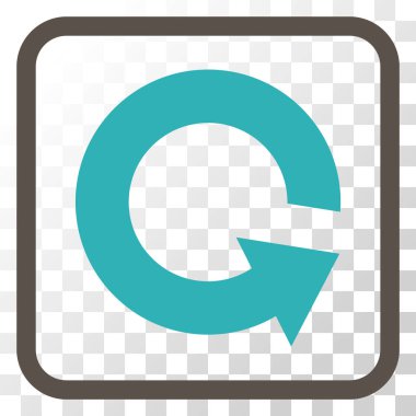 Bir çerçeve içinde CCW vektör simge döndürmek