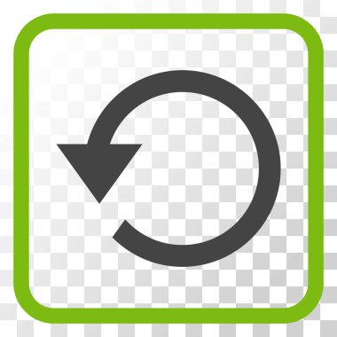 Bir çerçeve içinde CCW vektör simge döndürmek