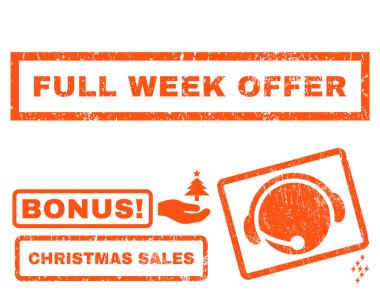 Tam hafta teklif lastik damgası