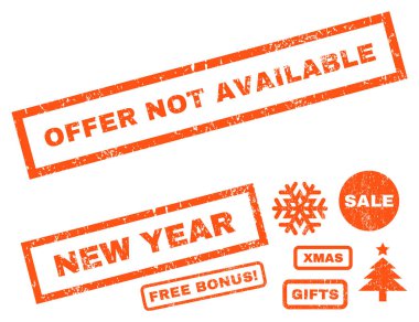 Mevcut değil lastik damga teklif