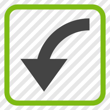 Bir çerçeve içinde CCW vektör simge döndürmek