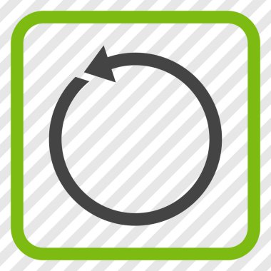 Bir çerçeve içinde CCW vektör simge döndürmek