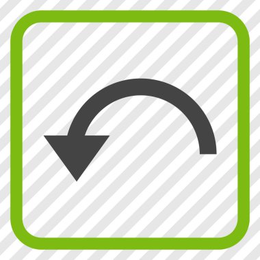 Bir çerçeve içinde CCW vektör simge döndürmek