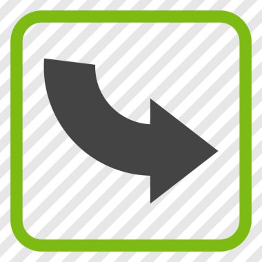 Bir çerçeve içinde CCW vektör simge döndürmek