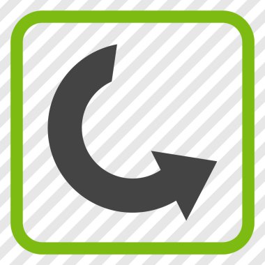 Bir çerçeve içinde CCW vektör simge döndürmek