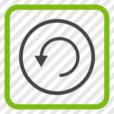 Bir çerçeve içinde CCW vektör simge döndürmek