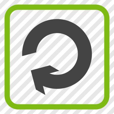 Vektör simgesi bir çerçeve içinde döndürme