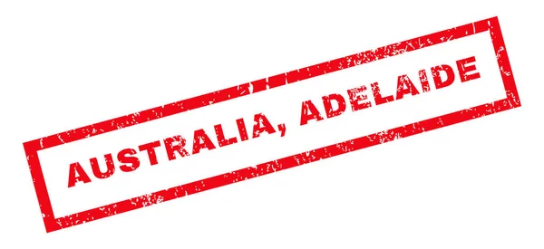 Austrália Adelaide Rubber Stamp —  Vetores de Stock