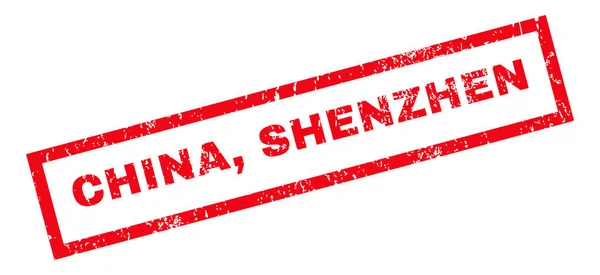 China Shenzhen Carimbo de borracha —  Vetores de Stock