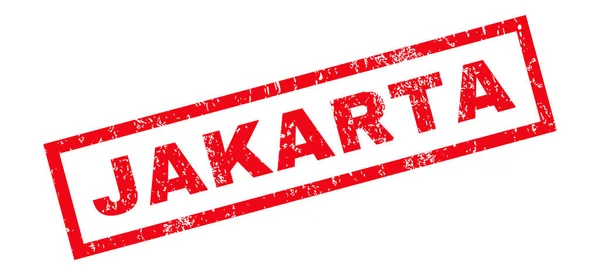 Perangko karet Jakarta - Stok Vektor