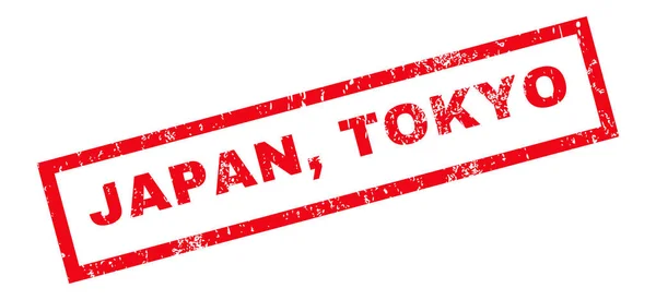 Japón Tokio Sello de goma — Vector de stock