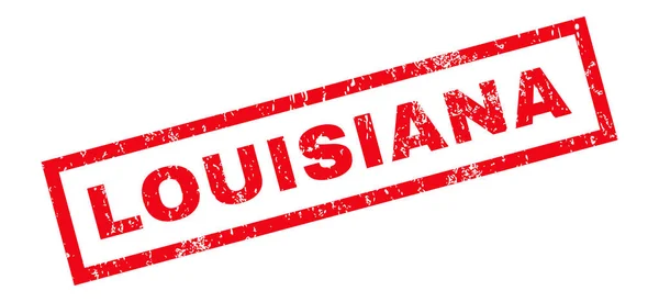 Timbro di gomma Louisiana — Vettoriale Stock