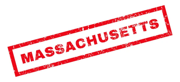 Каучуковая марка штата Массачусетс — стоковый вектор