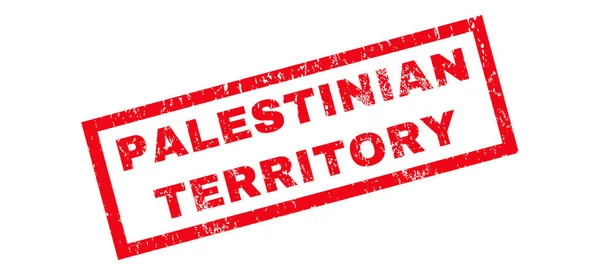 Territorio Palestino Sello de goma — Vector de stock
