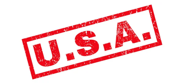 U.S.A. Rubber Stamp — Stock Vector