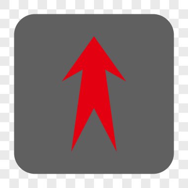 Yuvarlatılmış Kare düğmesini yukarı ok