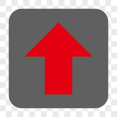 Yuvarlatılmış Kare düğmesini yukarı ok