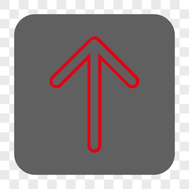 Yuvarlatılmış Kare düğmesini yukarı ok