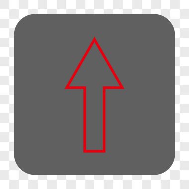 Yuvarlatılmış Kare düğmesini yukarı ok