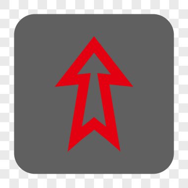 Yuvarlatılmış Kare düğmesini yukarı ok