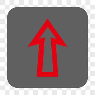 Yuvarlatılmış Kare düğmesini yukarı ok