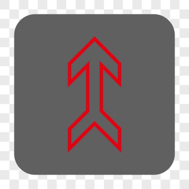 Yuvarlatılmış Kare düğmesini yukarı ok