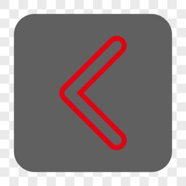 Ok ucu sol yuvarlak kare düğme