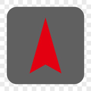 Yuvarlatılmış Kare düğmesini yukarı ok ucu