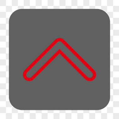 Yuvarlatılmış Kare düğmesini yukarı ok ucu