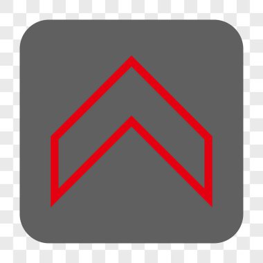 Yuvarlatılmış Kare düğmesini yukarı ok ucu