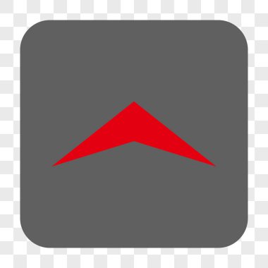 Yuvarlatılmış Kare düğmesini yukarı ok ucu