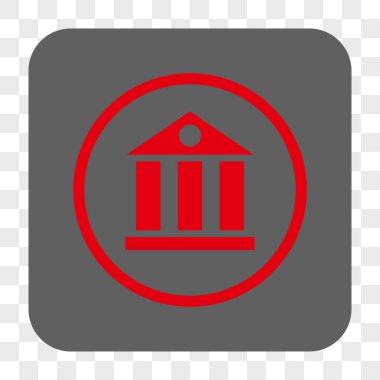 Banka Binası yuvarlak kare düğme