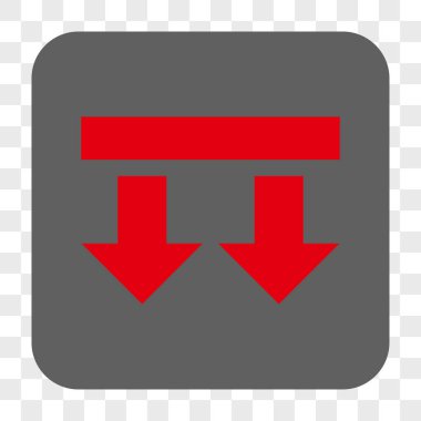 Yuvarlatılmış Kare düğmesini basılı getirmek