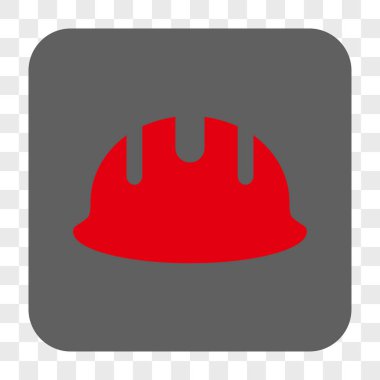 Kare düğme Oluşturucu Hardhat yuvarlak