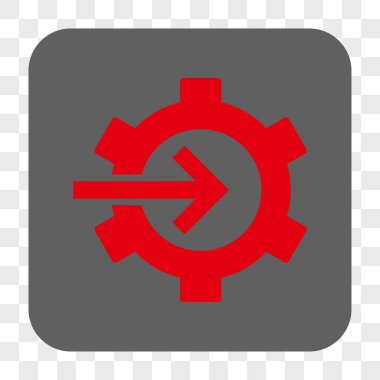 COG Tümleştirme yuvarlak kare düğme