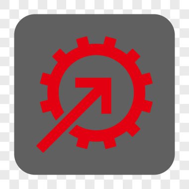 COG Tümleştirme yuvarlak kare düğme