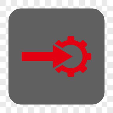 COG Tümleştirme yuvarlak kare düğme