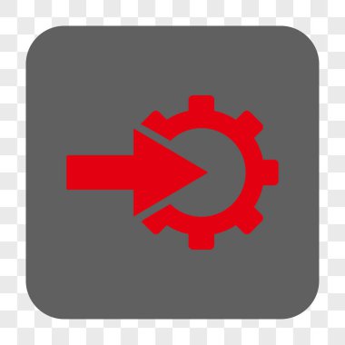 COG Tümleştirme yuvarlak kare düğme