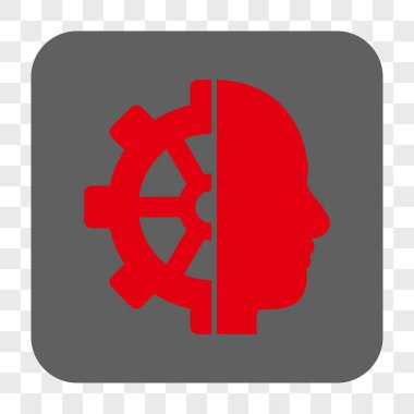 Cyborg dişli yuvarlak kare düğme