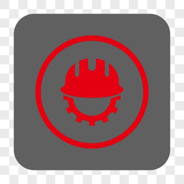 Geliştirme Hardhat yuvarlak kare düğme