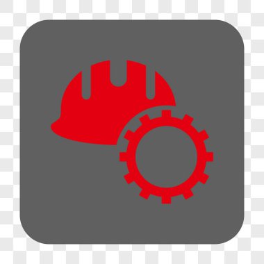 Geliştirme Hardhat yuvarlak kare düğme