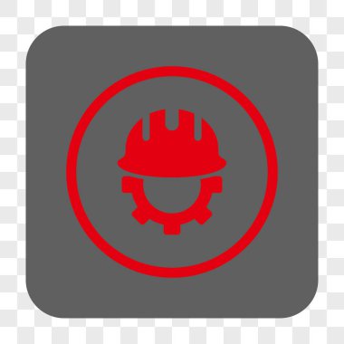 Geliştirme Hardhat yuvarlak kare düğme