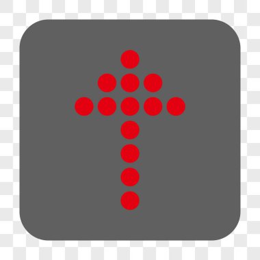 Yuvarlatılmış Kare düğmesini yukarı noktalı ok