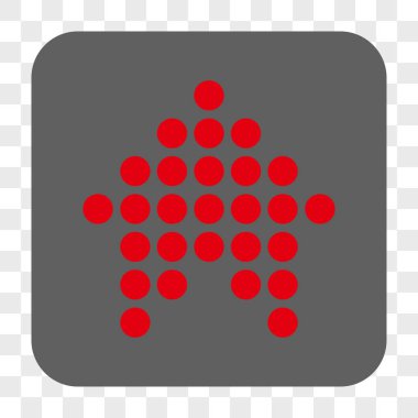 Yuvarlatılmış Kare düğmesini yukarı noktalı ok