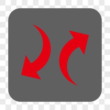 Exchange okları yuvarlak kare düğme