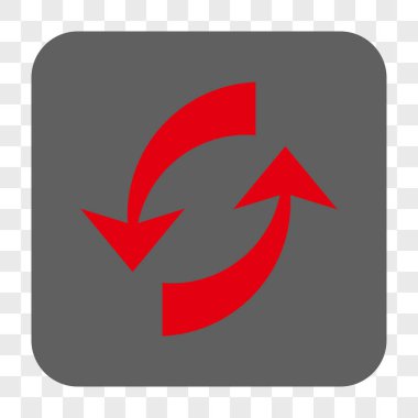 Exchange okları yuvarlak kare düğme